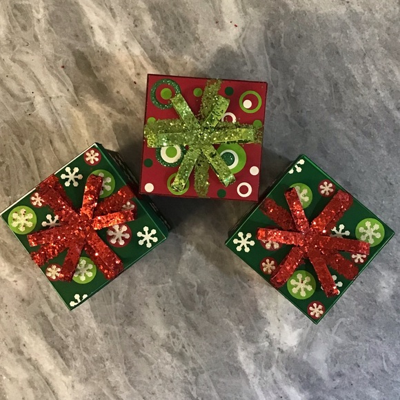 Set of 3 Tin Gift Boxes - Picture 4 of 4